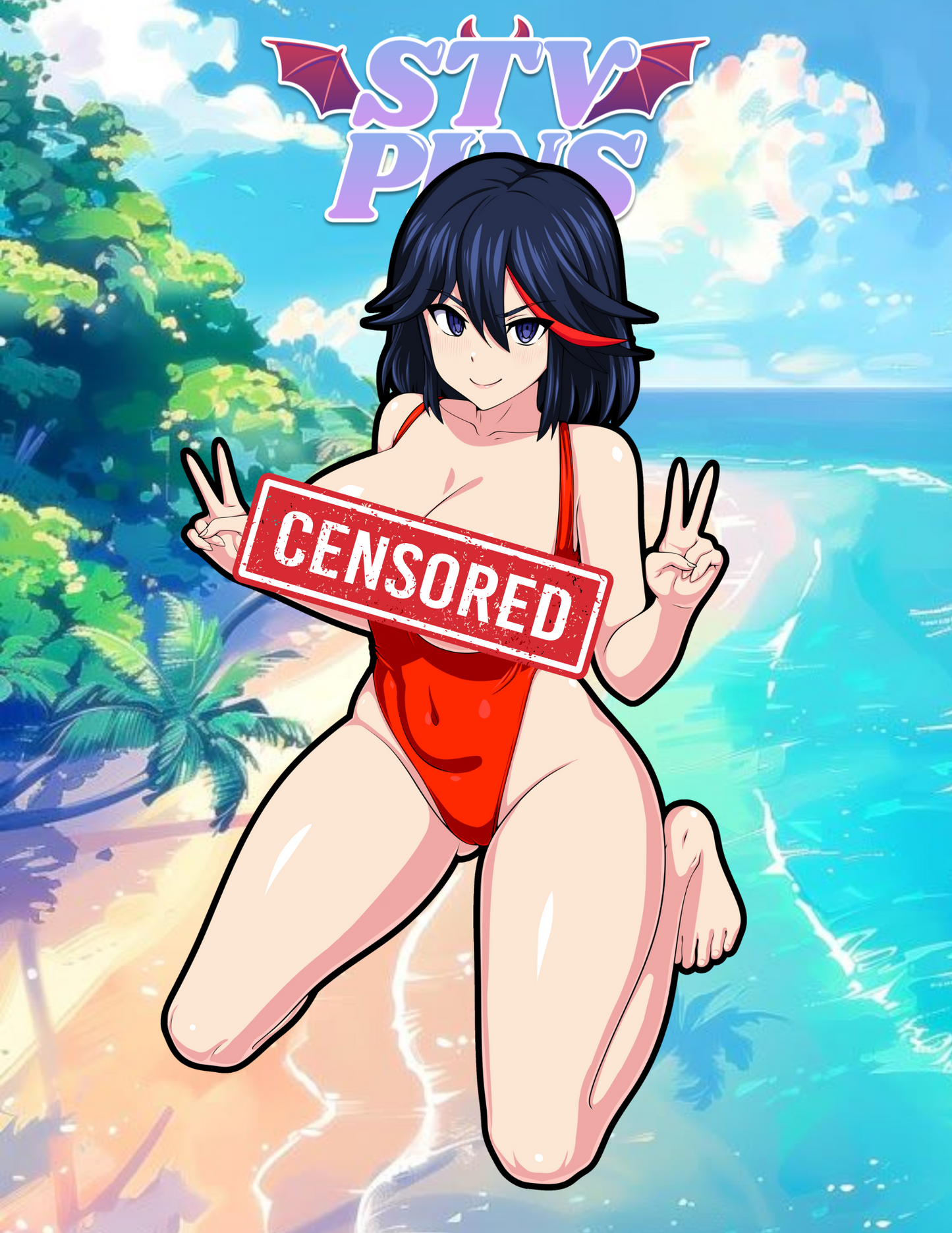 Ryuko Life Saver Pin
