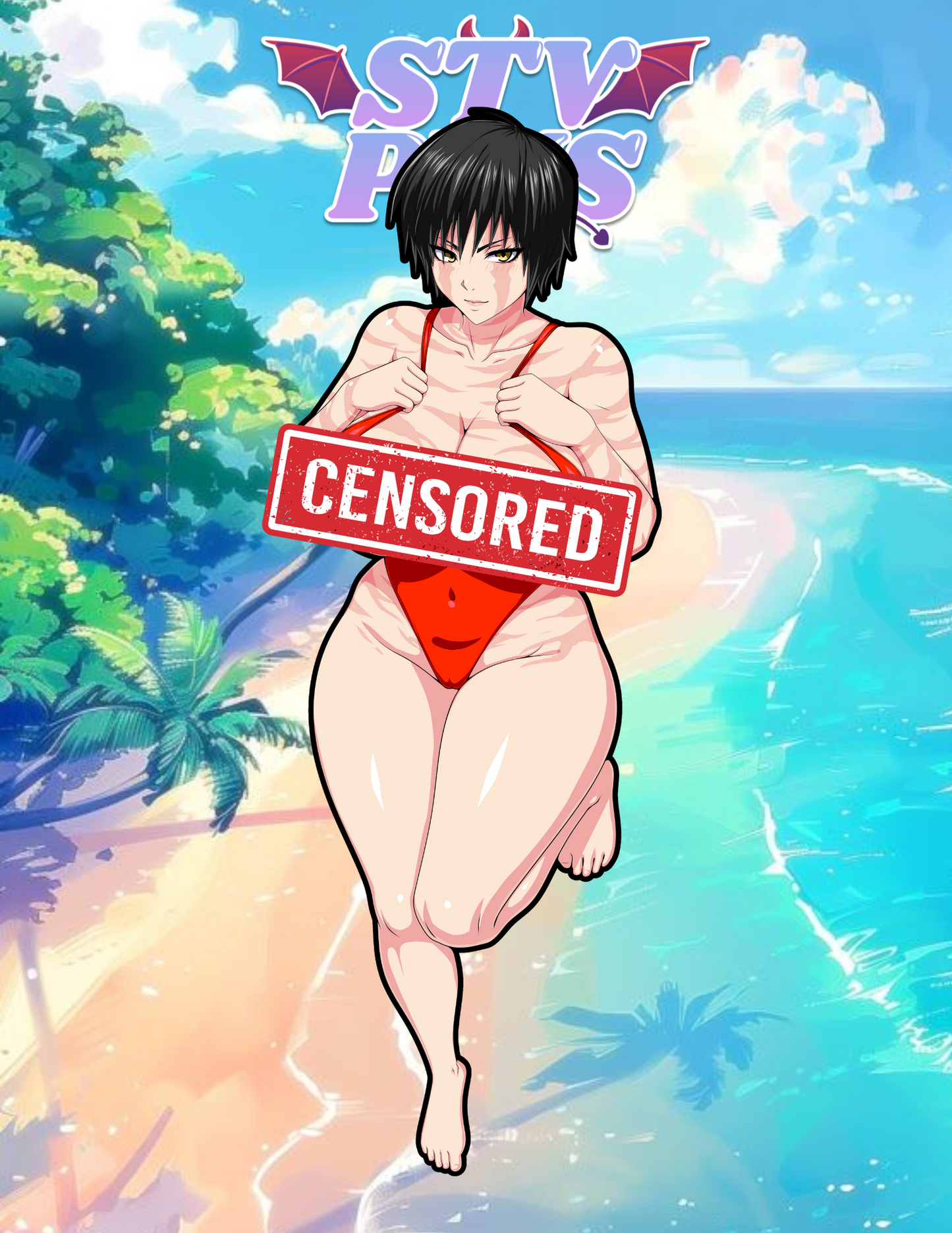 Maki Life Saver Pin NSFW