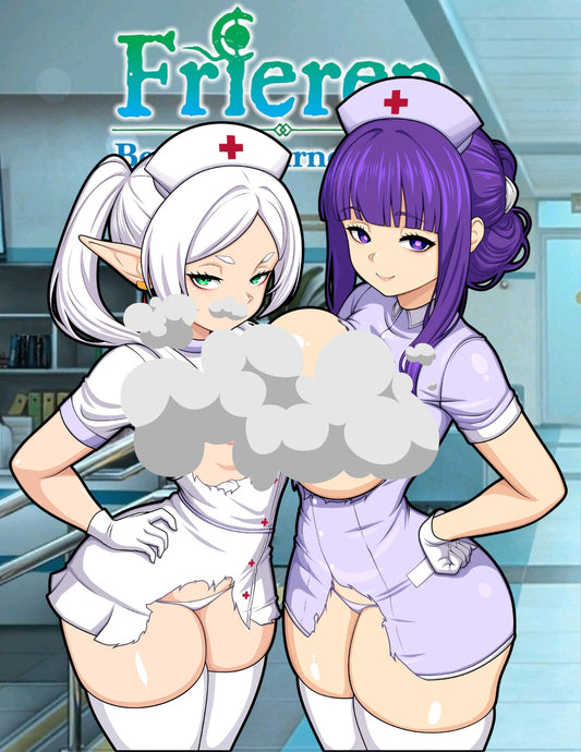 Frieren and Fern Nurse NSFW