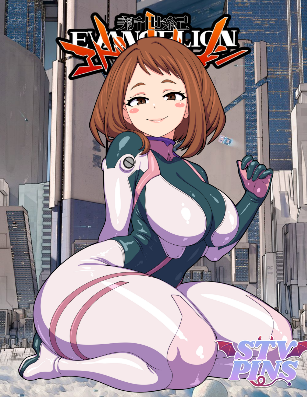 Uraraka SFW Pin In Hand