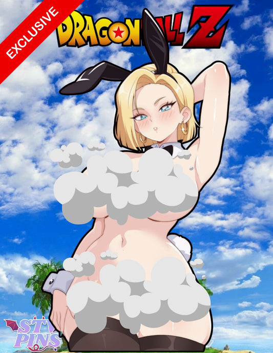 Android 18 Full NSFW STICKER