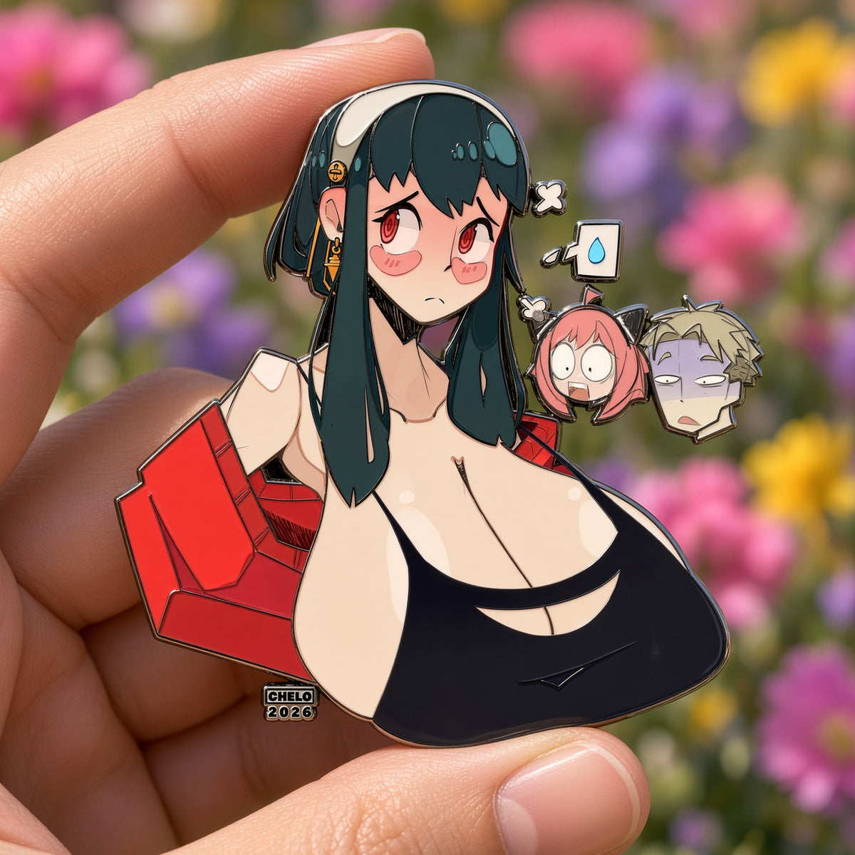 Yor In Hand SFW Pin